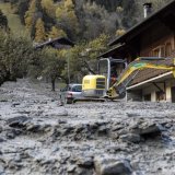 A Champéry, le Nant de Gleux est sorti à plusieurs reprises de son lit entre 2018 et 2023 (photo archives). KEYSTONE